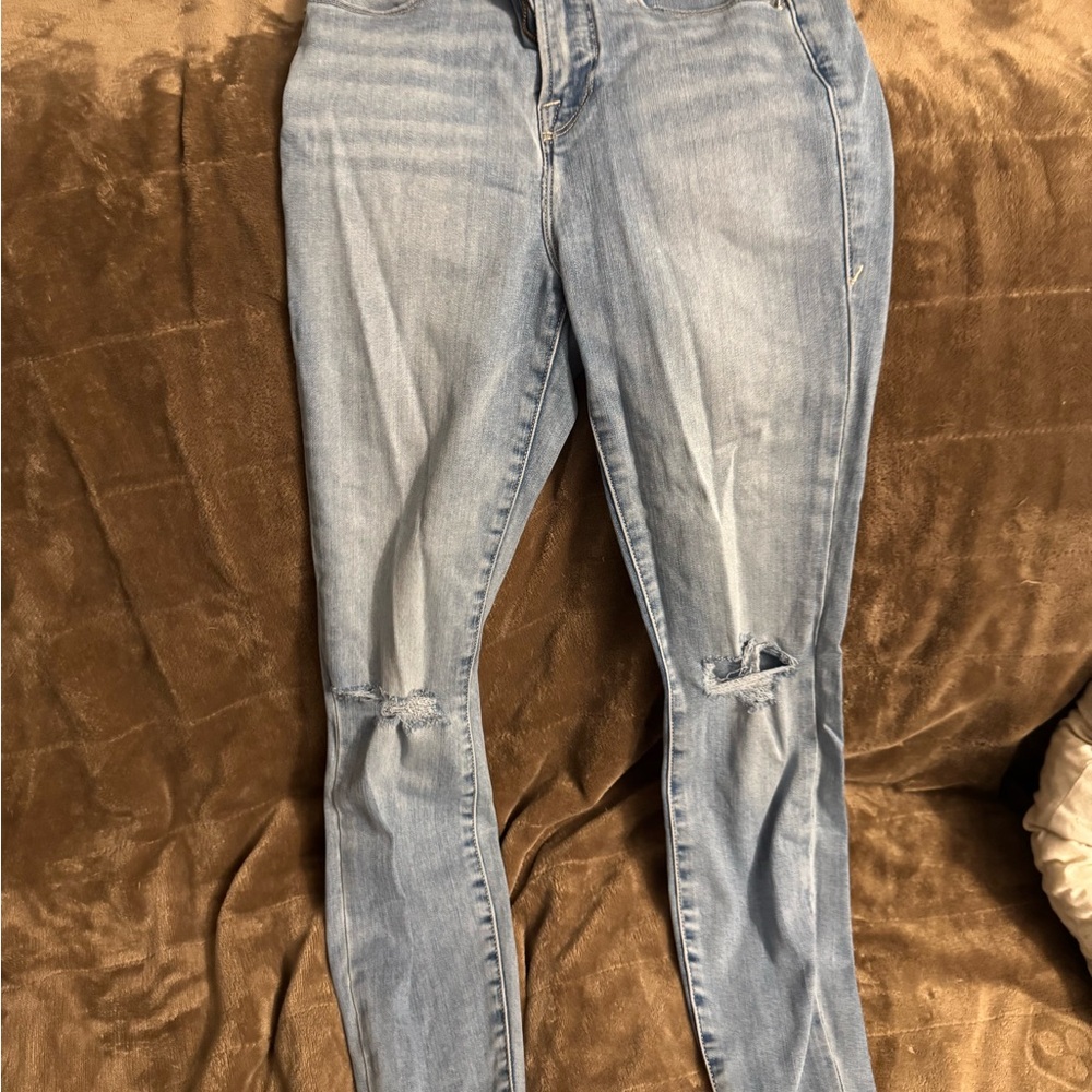 Good American Light Blue Skinny Jeans